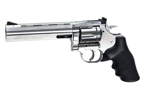 Luftpistolen - Revolver, CO2 Revolver Dan Wesson 715 6 silver