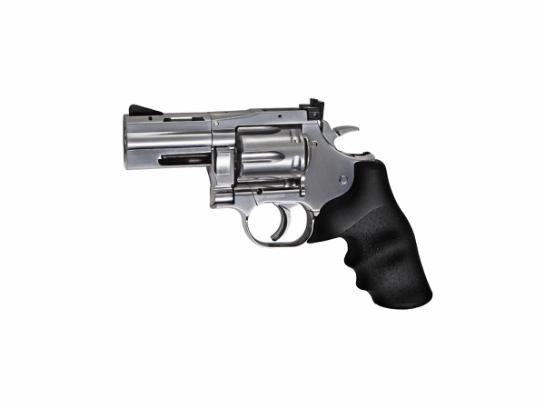CO2 Revolver Dan Wesson 715 2,5" Silber Diabolokugeln