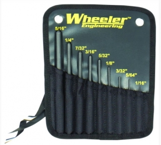 Wheeler Roll Pin Punch Set 